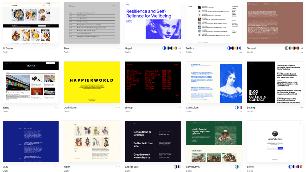 Plantillas de WordPress